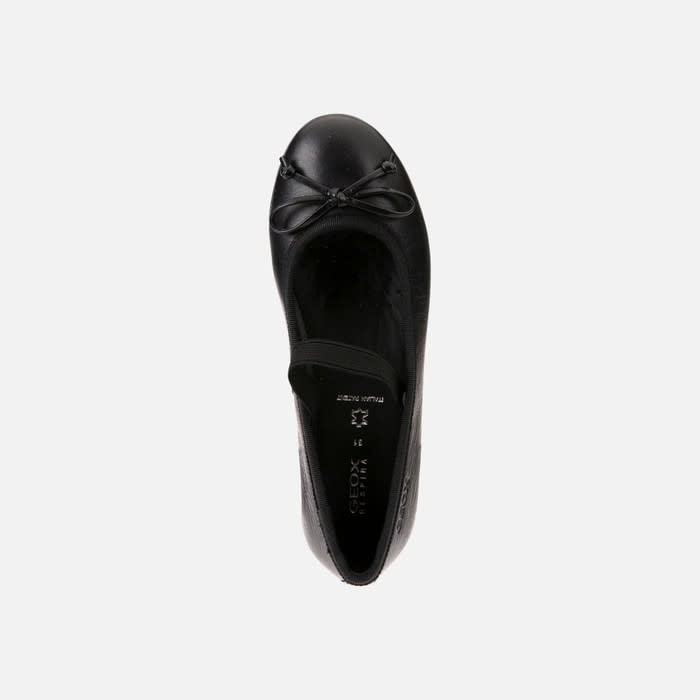 GEOX J PLIE' B - SMOOTH LEATHER