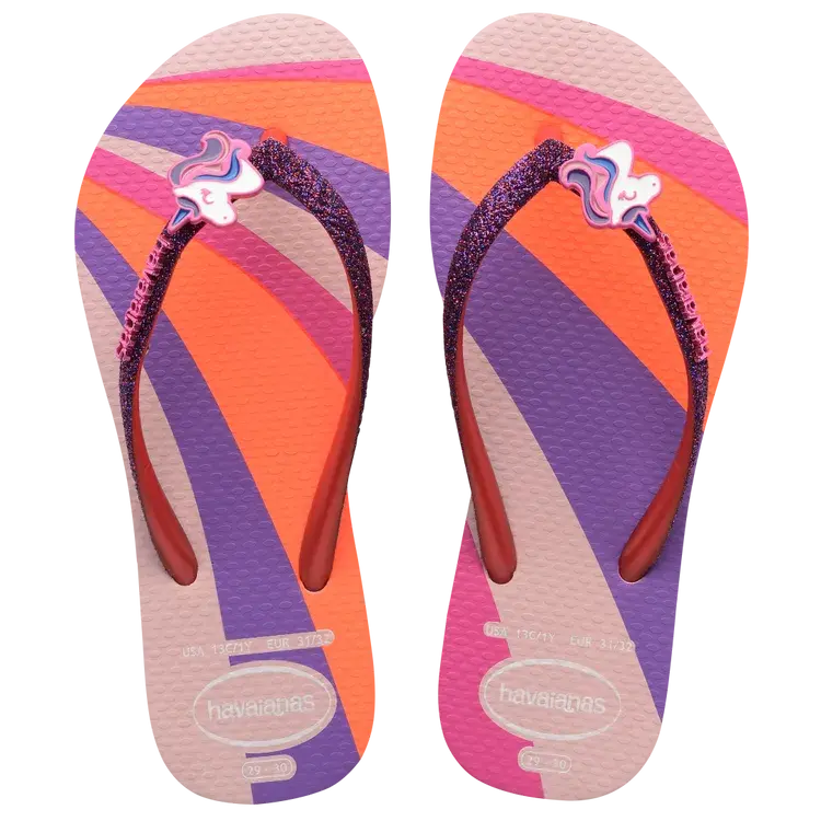 HAVAIANAS KIDS SLIM GLITTER II SANDAL