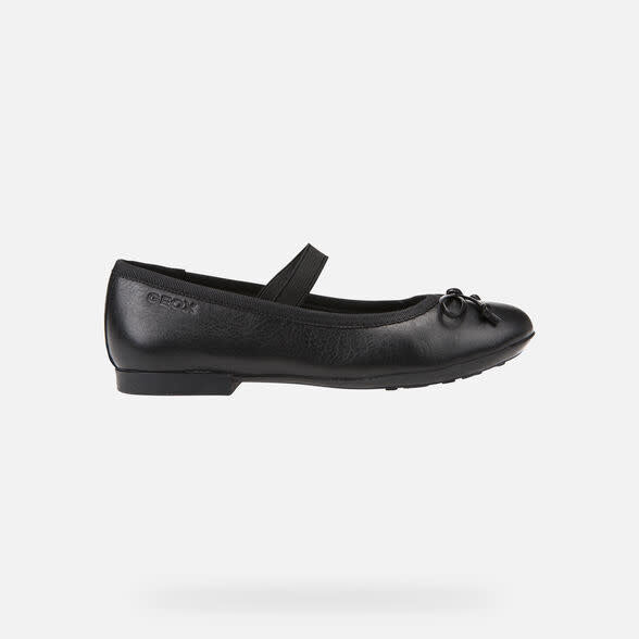 GEOX J PLIE' B - SMOOTH LEATHER