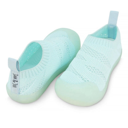 JAN & JUL BREEZE KNIT AND JELLY JUMPER FLOW SHOES