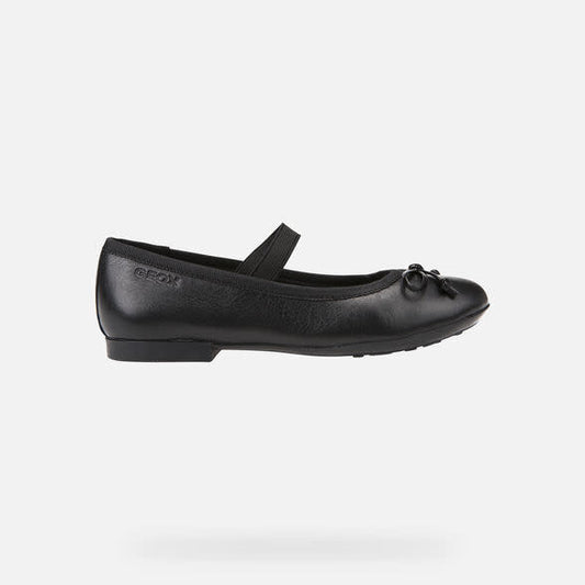 GEOX J PLIE' B - SMOOTH LEATHER