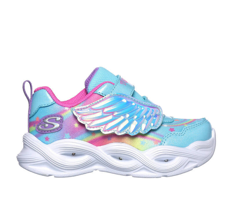 SKECHERS S LIGHTS TWISTY GLOW WING WHISPER