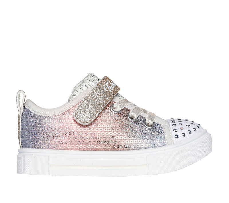 SKECHERS S LIGHTS TWINKLE SPARKS SEQUIN FLASH