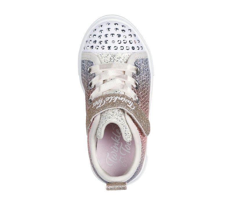 SKECHERS S LIGHTS TWINKLE SPARKS SEQUIN FLASH