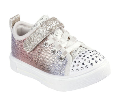 SKECHERS S LIGHTS TWINKLE SPARKS SEQUIN FLASH